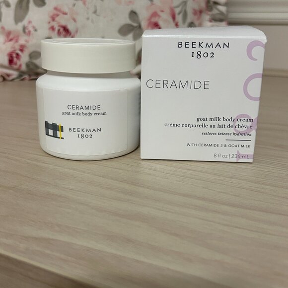 Beekman 1802 Ceramide Goat Milk Bar Soap and Body Cream - Picture 8 of 9